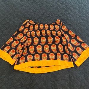 Gianni Bini scarf print crop top!